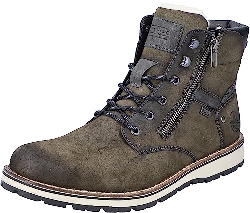Rieker Męskie buty sznurowane 38425, zielony, 42 EU