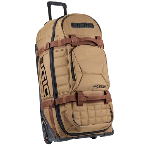 OGIO Torba podróżna RIG 9800 na sprzęt motocyklowy, Brązowy, Taglia Unica, Casual