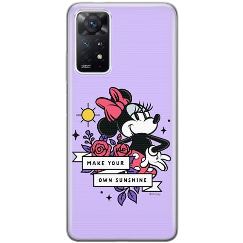 ERT GROUP etui na telefon Xiaomi REDMI NOTE 11 PRO 5G/ 11 PRO 4G, case oryginalny i oficjalnie licencjonowany przez Disney, wzór Minnie 073, optymalnie dopasowane, plecki z TPU