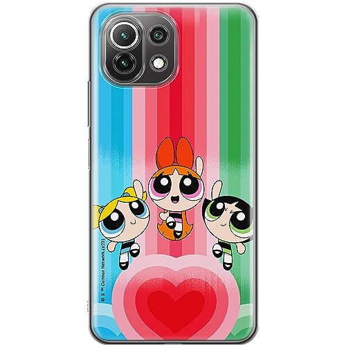 ERT GROUP etui na telefon Xiaomi 11 LITE 4G / 11 LITE 5G, case oryginalny i oficjalnie licencjonowany przez The Powerpuff Girls, wzór The Powerpuff Girls 036, optymalnie dopasowane, plecki z TPU