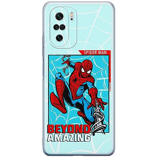 ERT GROUP etui na telefon Xiaomi MI 11i/ REDMI K40/K40 PRO/POCO F3/ F3 PRO, case oryginalny i oficjalnie licencjonowany przez Marvel, wzór Spider Man 041, optymalnie dopasowane, plecki z TPU