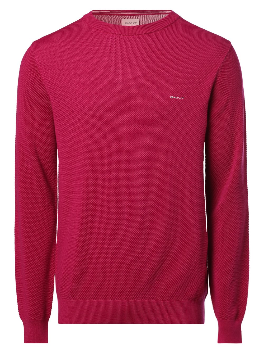Gant - Sweter męski, wyrazisty róż