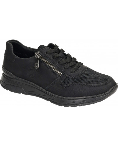 PÓŁBUTY RIEKER - 950304-01 BLACK - Rieker