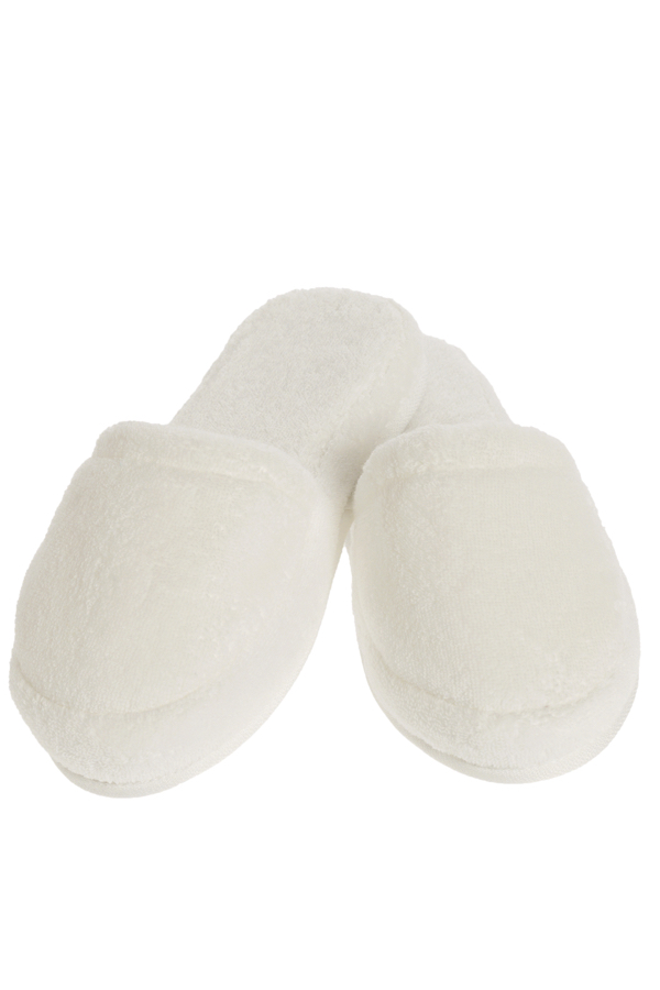 Unisex  kapcie COMFORT Śmietankowy 32 cm