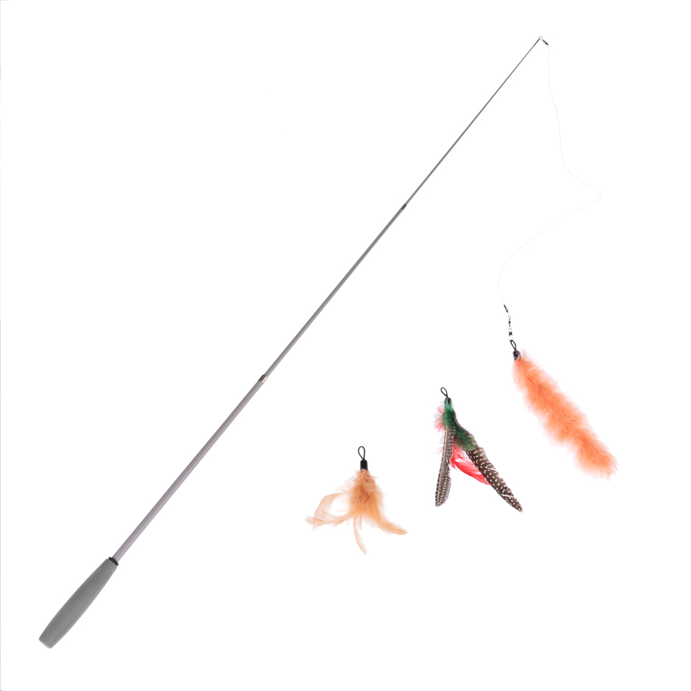 TIAKI Wędka dla kota 3 w 1  - 1 szt.