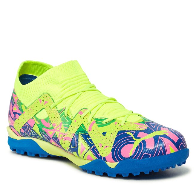 Buty Puma Future Match Tt Mid Jr 107550 01 Ultra Blue-Yellow Alert-Luminous Pink