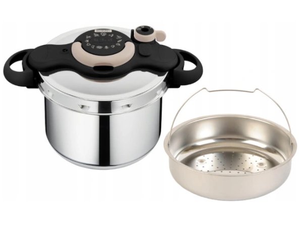 Szybkowar TEFAL Clipso Minut Natural 6 l indukcja