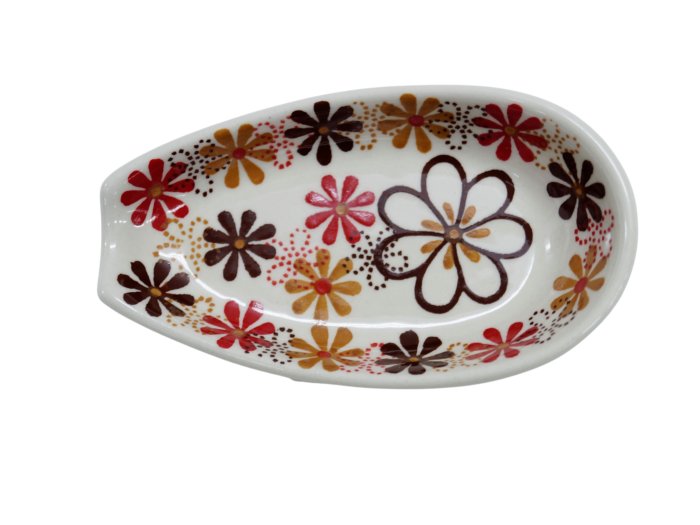 Ceramiczna podstawka na łyżkę Ceramika Bolesławiec