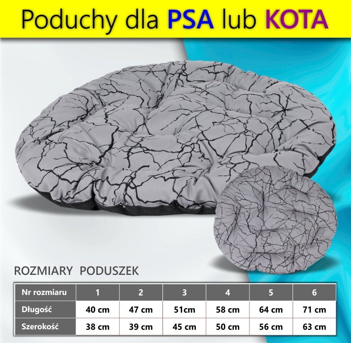 Chico Poducha Standard 2 Fioletowa Krata