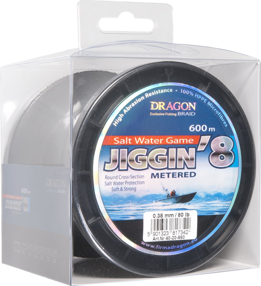 Plec. Dragon Salt Water Game Jiggin'8