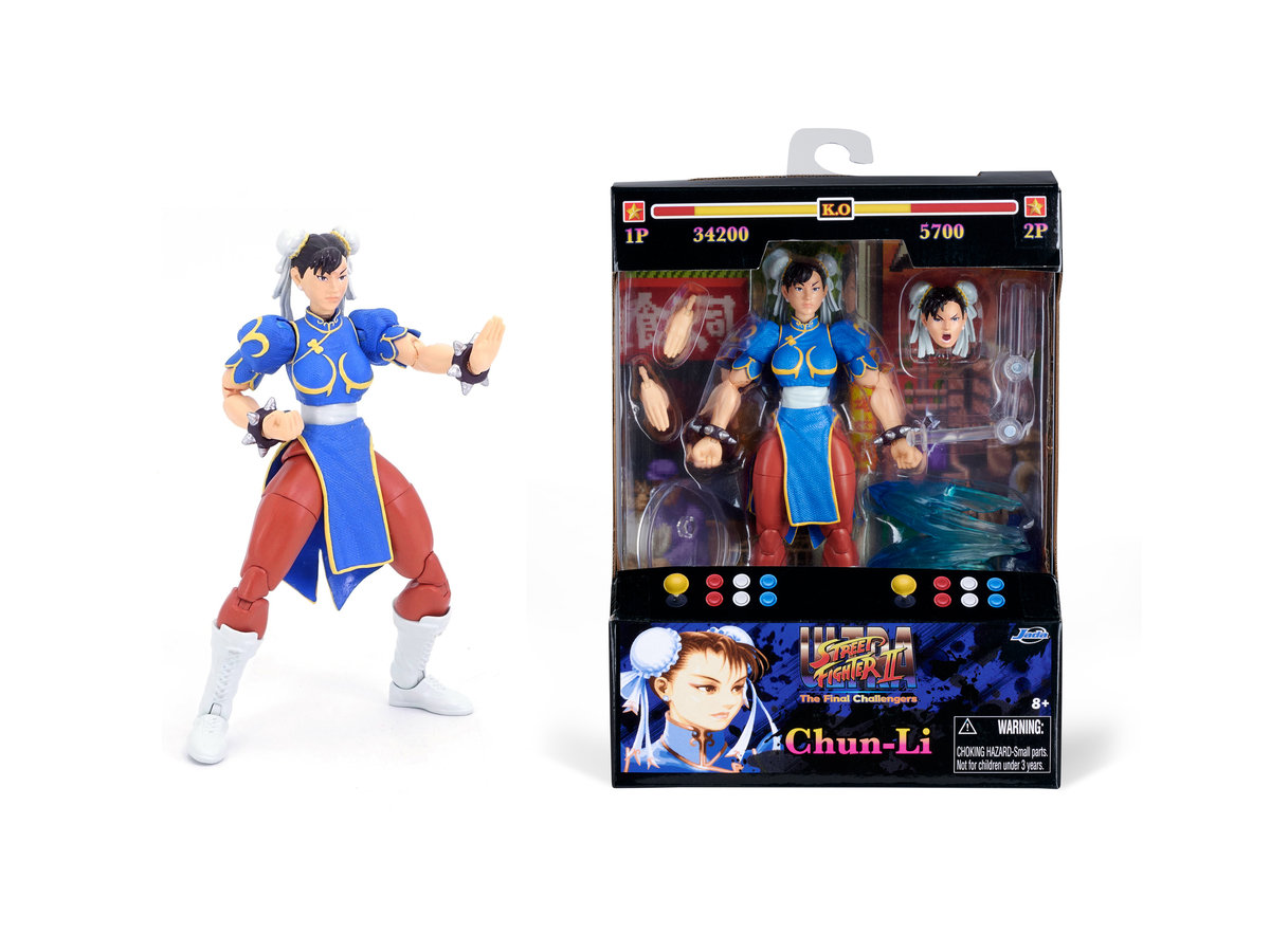 Jada, figurka kolekcjonerska, Chun-Li z Street Fighter