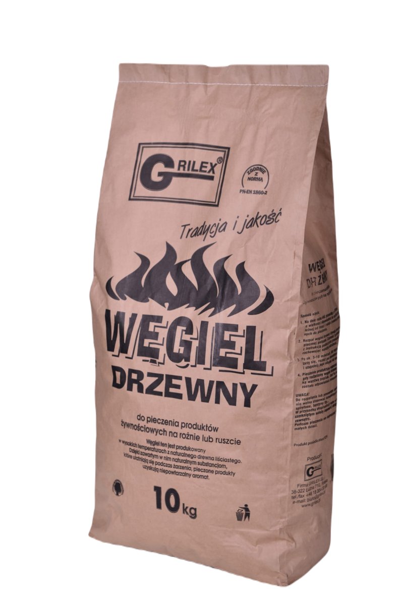 Bieszczadzki węgiel drzewny 10 kg Grill