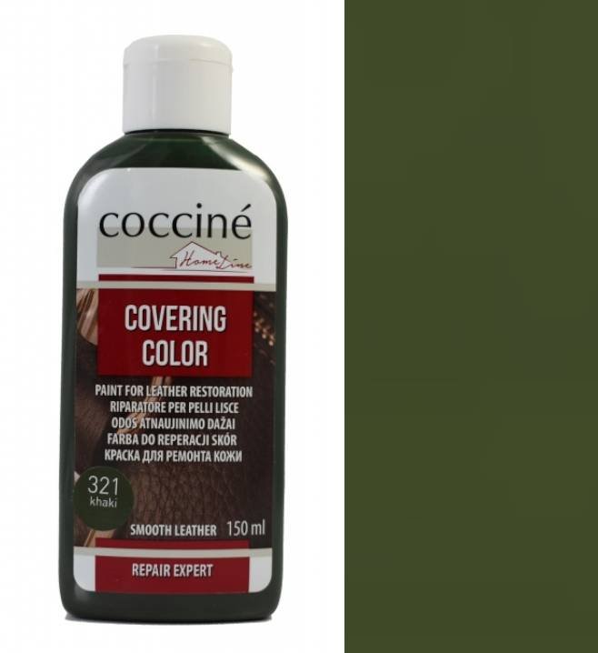Fraba do skór licowych mebli galanterii coccine covering home line 150 ml Khaki 321