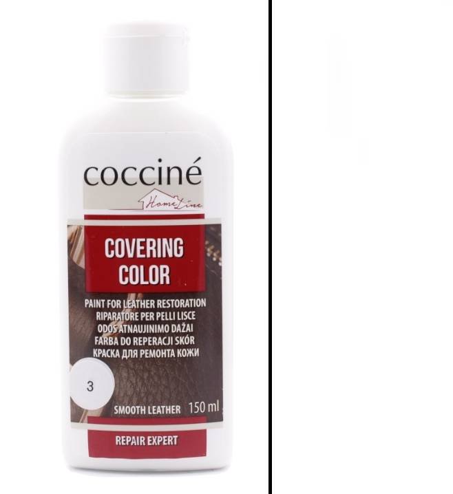 Fraba do skór licowych mebli galanterii coccine covering home line 150 ml Biały 03