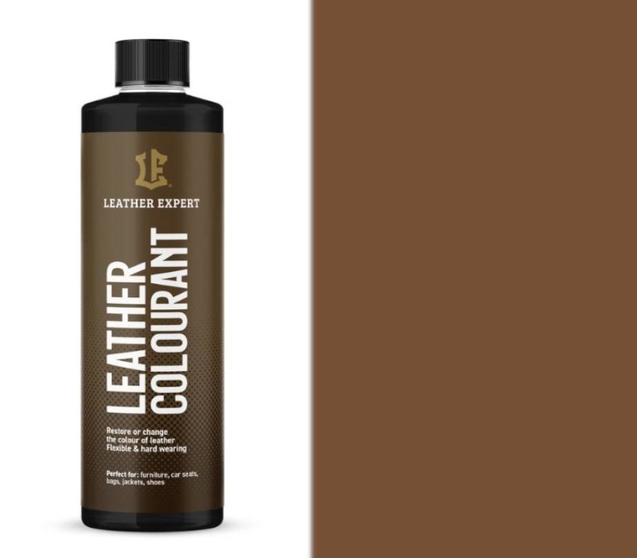 Farba do skóry naturalnej i ekoskóry 250 ml leather expert 310 brown