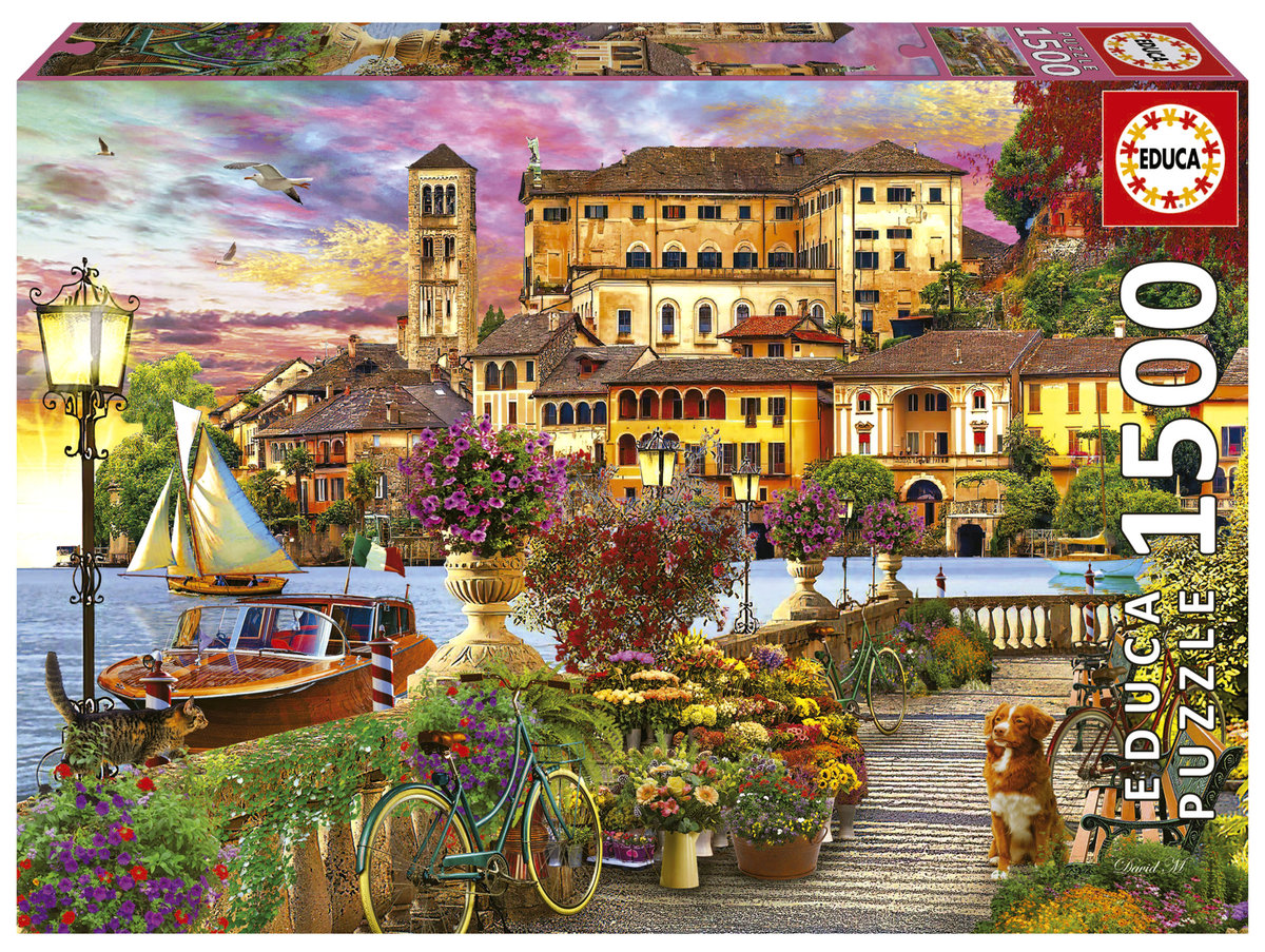 Educa, Puzzle, Włoska promenada, 1500 el.