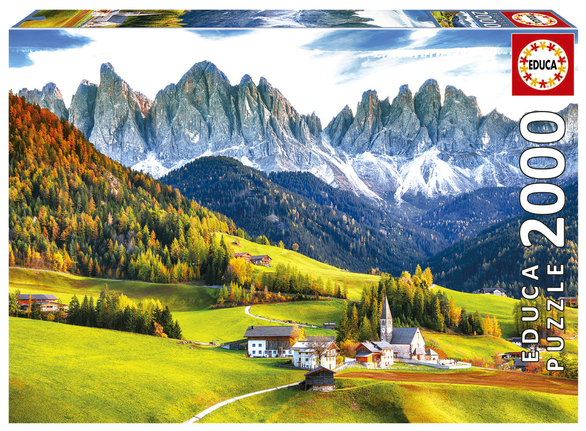 Educa, Puzzle, Jesień w Dolomitach / Włochy, 2000 el.