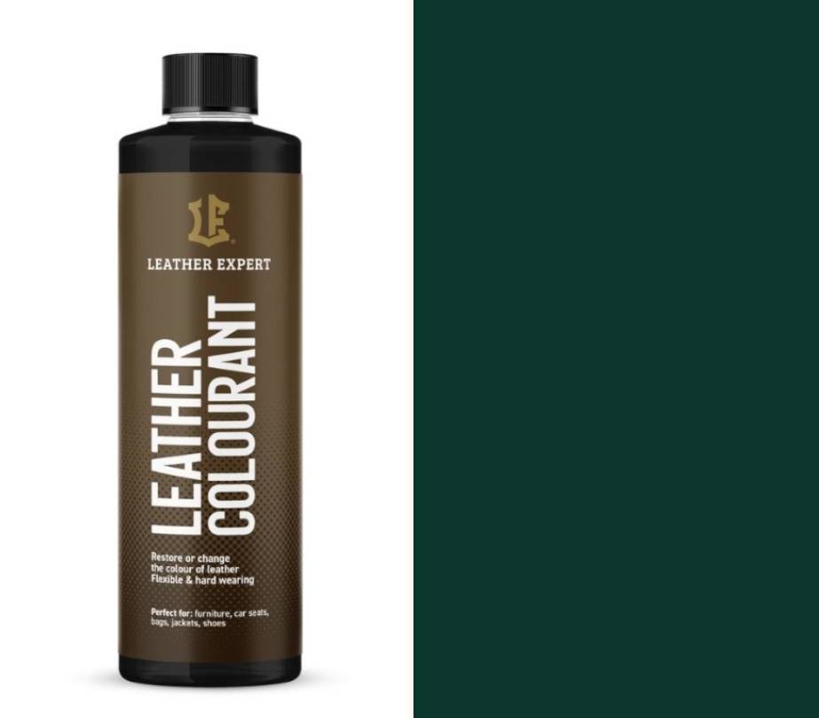 Farba do skóry naturalnej i ekoskóry 250 ml leather expert 603 forest green