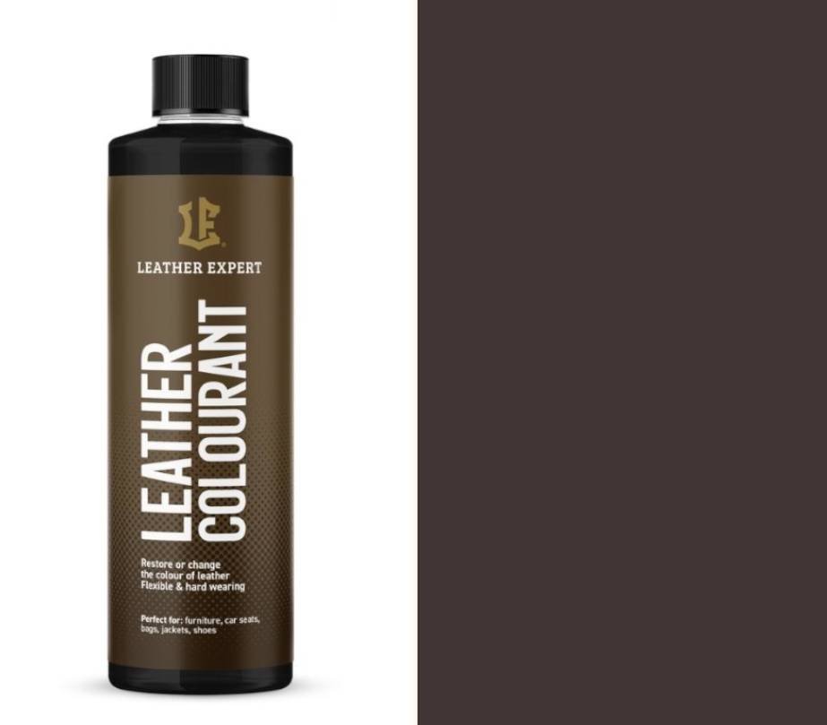 Farba do skóry naturalnej i ekoskóry 250 ml leather expert 307 dark brown