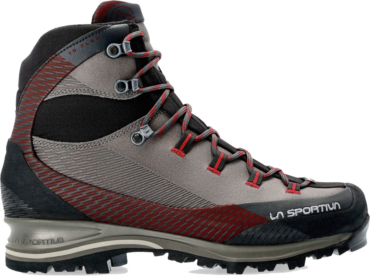 La Sportiva Trango TRK Leather GTX Buty Mężczyźni, carbon/chili EU 43 2021 Trapery turystyczne 11Y900309-43