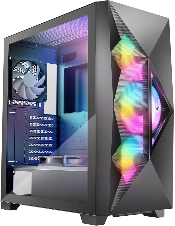 Obudowa Antec DF800 FLUX Midi Tower ATX RGB Okno