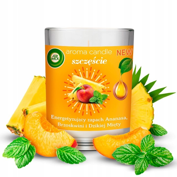 Air Wick świeca zapachowa Happiness 220 g