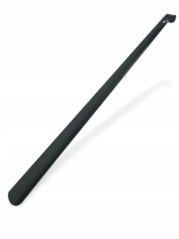 Czarna Metalowa Łyżka Do Butów Obuwia Kaps 65 Cm