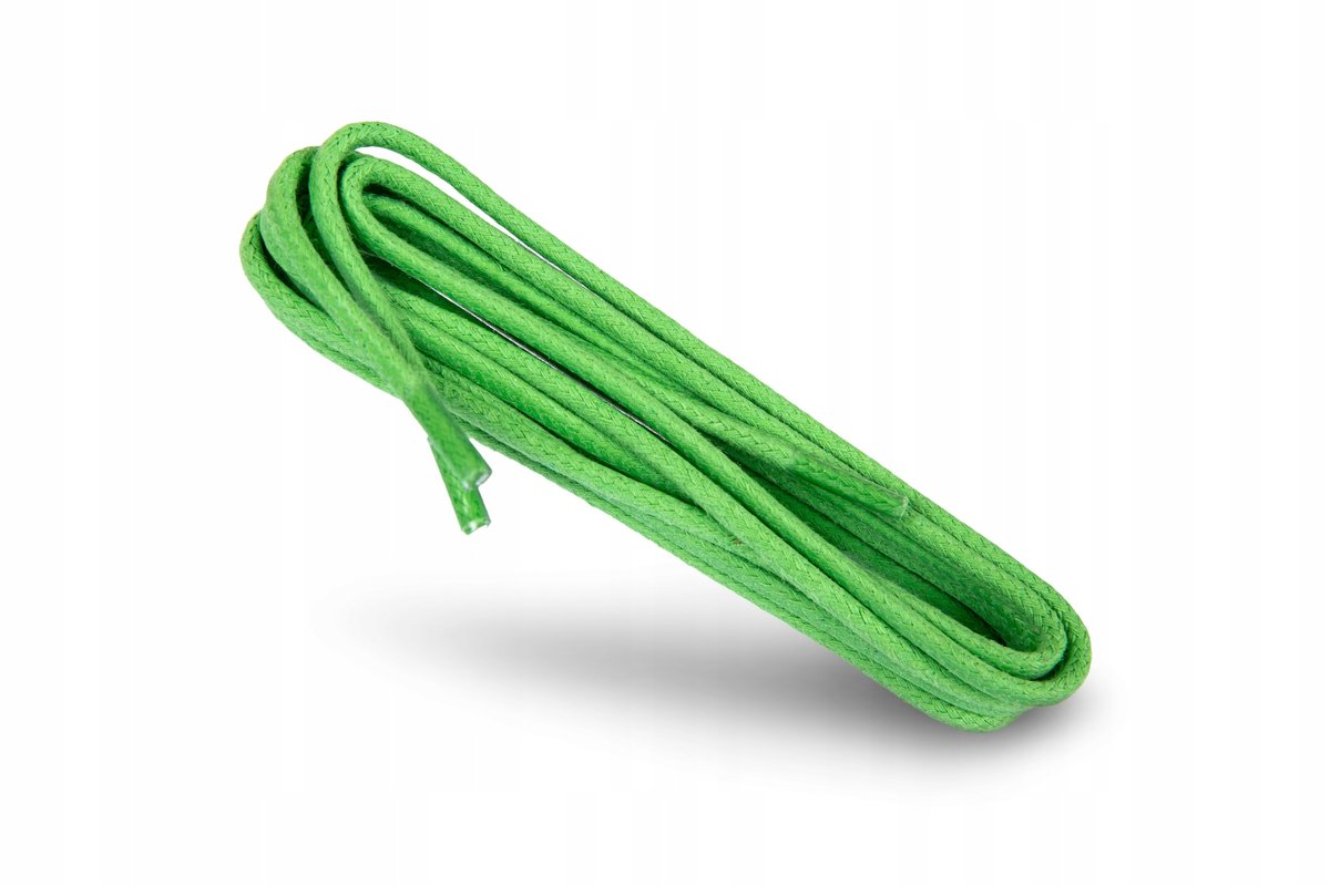 Sznurówki Zielone Dużo Kolorów Wytzrymałe Wosk