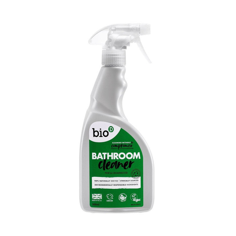 Ekologiczny spray czyszczący do łazienek, o zapachu sosny, Bio-D, 500 ml