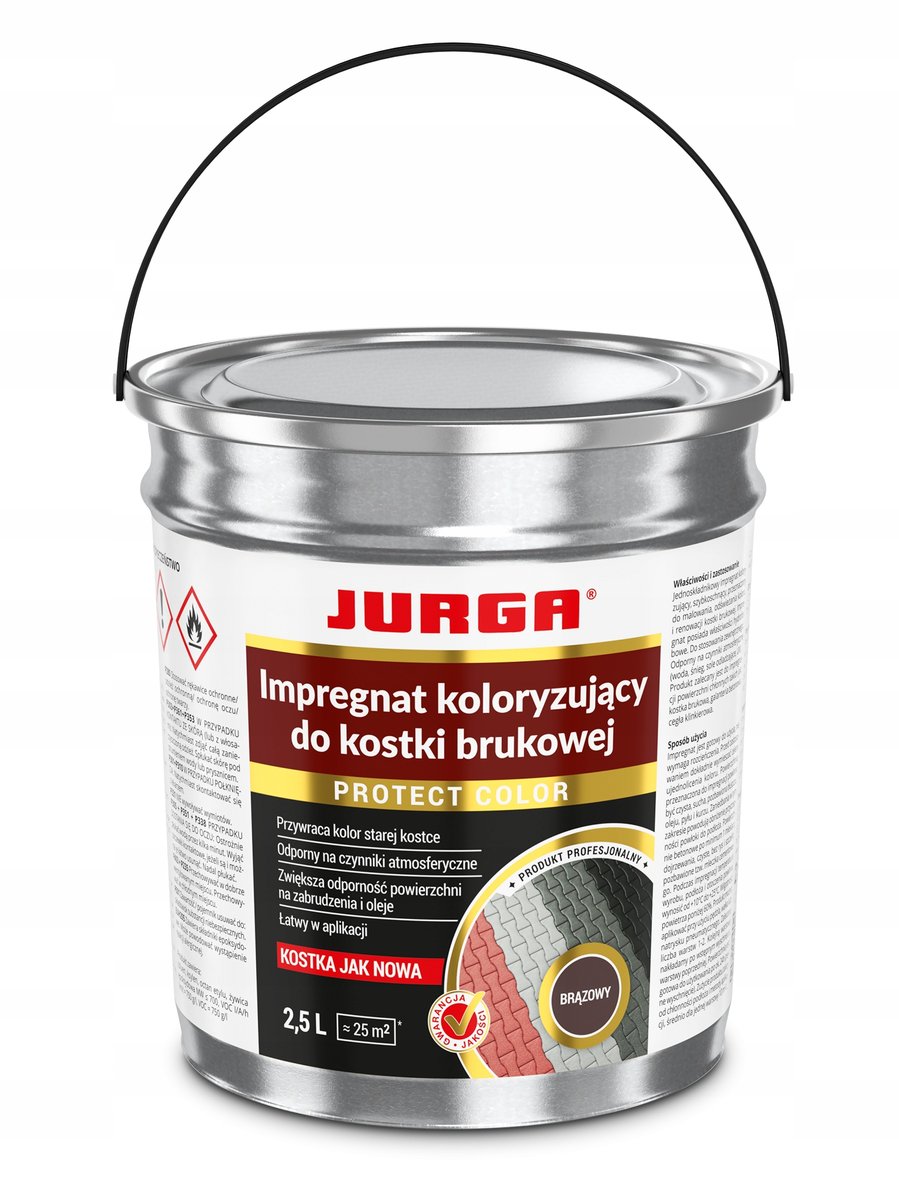 JURGA IMPREGNAT DO POSADZKI BETONOWEJ 2,5L GRAFIT
