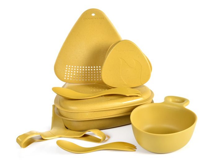 Light My Fire - Zestaw naczyń MealKit 2.0™ BIO - 8 części - MustyYellow - 2418410210