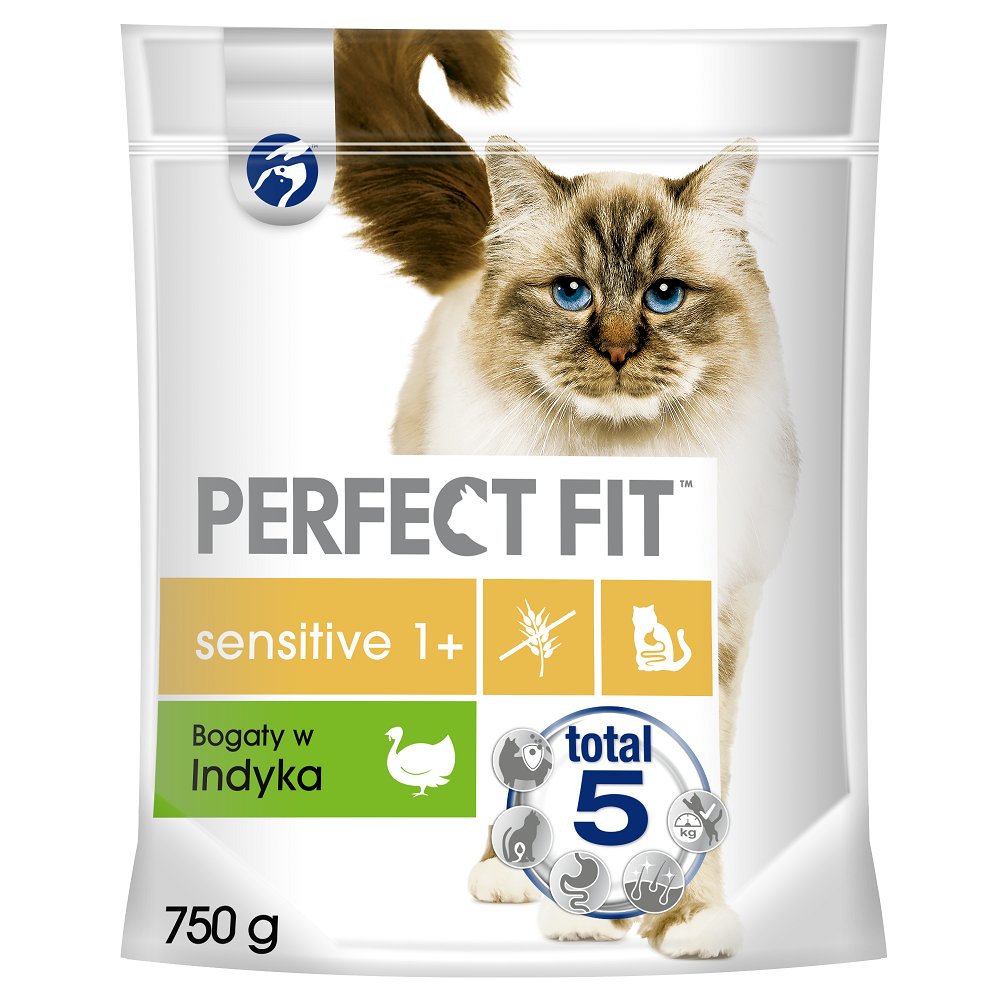 Perfect Fit Sensitive 1+ Indyk 750g