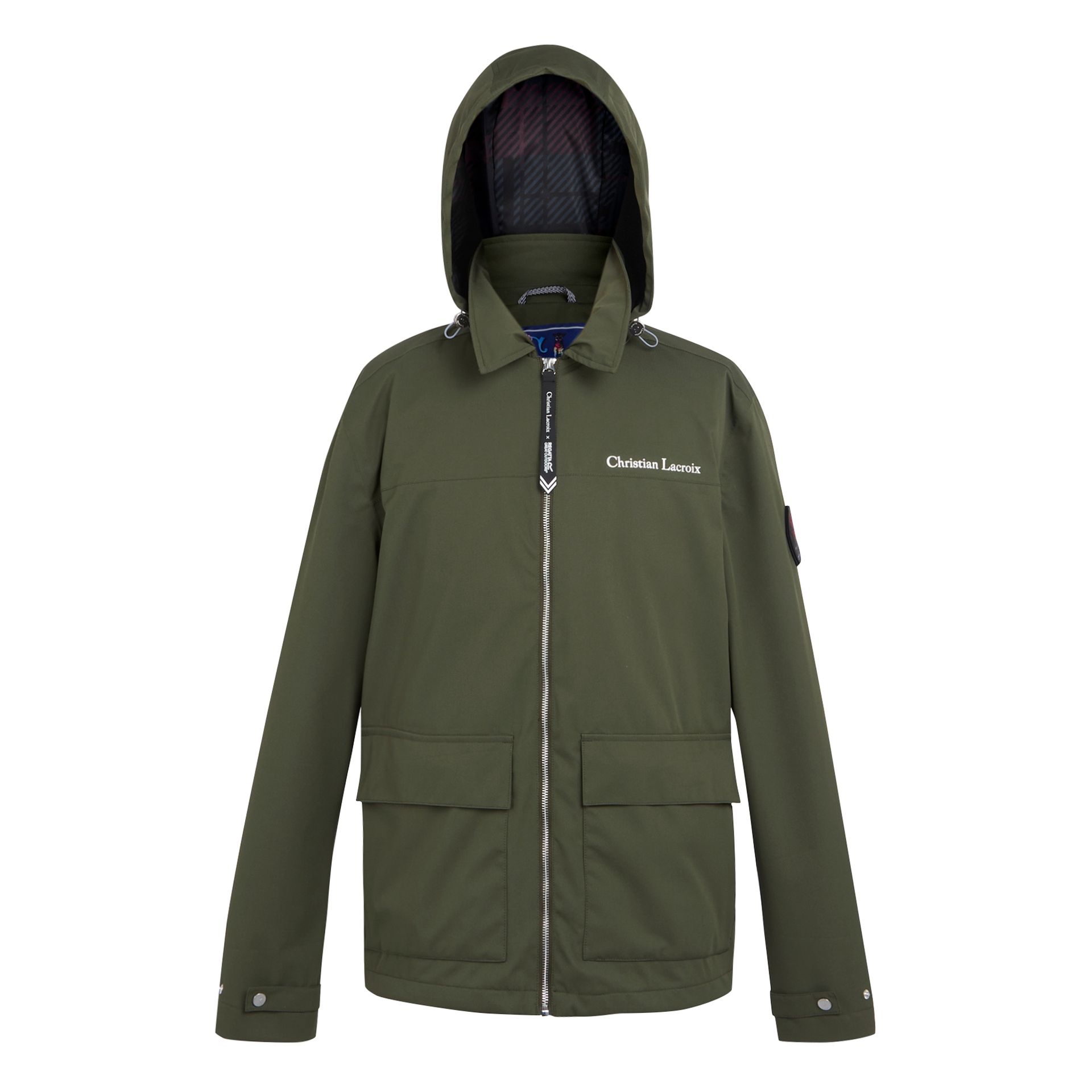 Regatta Christian Lacroix - Męska Kurtka Przeciwdeszczowa Ramatuelle Ciemne Khaki