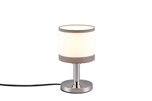 Davos lampa stołowa 1xE14 chrom/biała R59551006