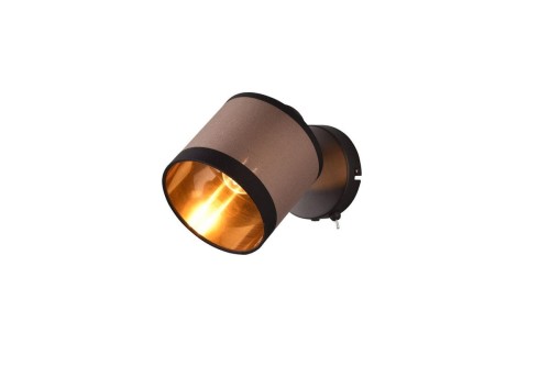 Davos kinkiet (spot) 1xE14 czarny/szary R81551741