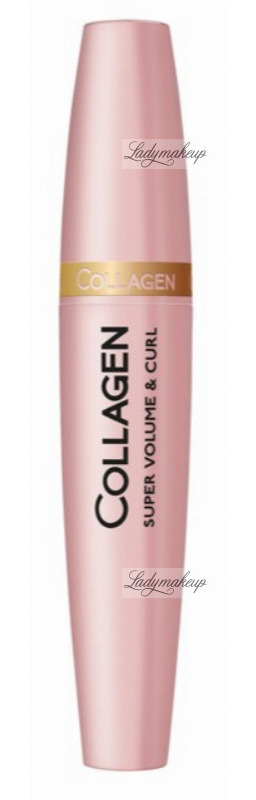 Dermacol - Collagen Super Volume & Curl Mascara - Podkręcający tusz do rzęs dodający objętości - 12 ml