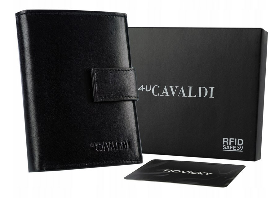 Фото - Портмоне / гаманець 4U Cavaldi Skórzany Portfel Męski Z Systemem Rfid Lumarko! 