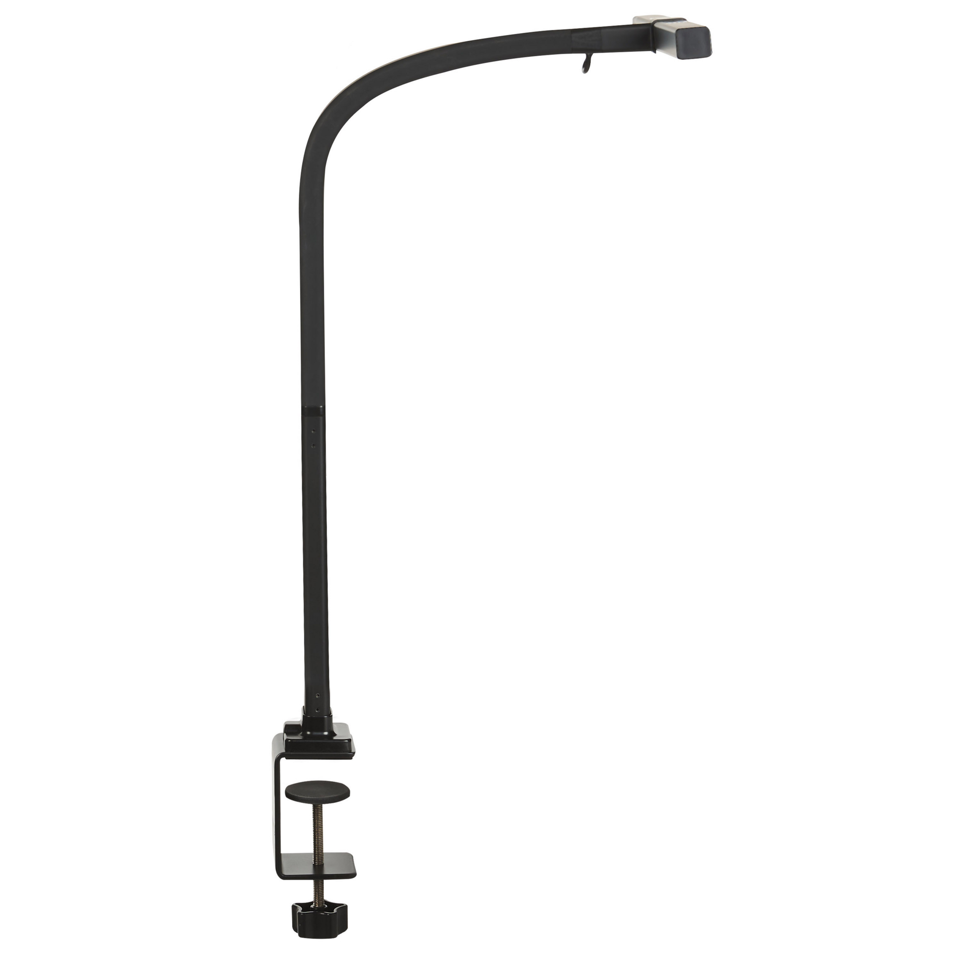 Lampa biurkowa zaciskowa czarna AURIGA