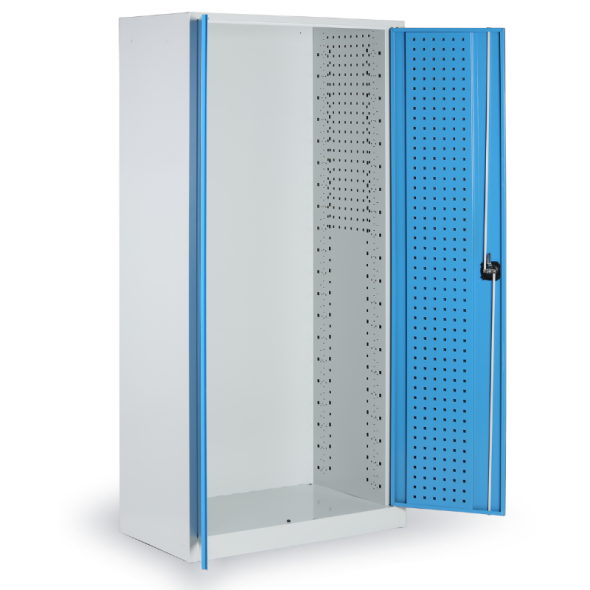 Metalowa szafa warsztatowa, 1950 x 950 x 500 mm