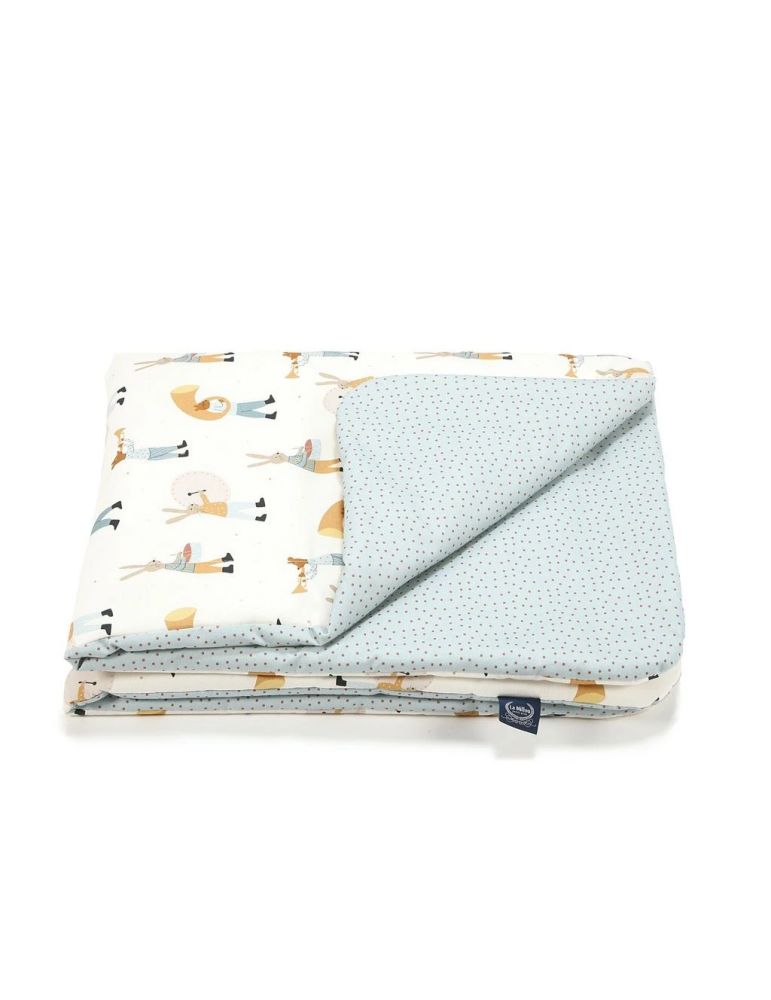 La Millou Kołdra bawełniana M ( Heartbeat Blue Music )