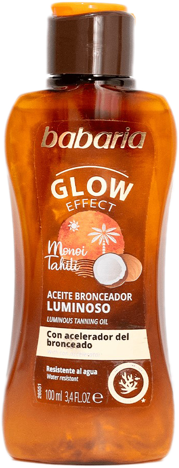 Krem przeciwsłoneczny Babaria Tanning Oil Gel Glowing Effect 100 ml (8410412490351)