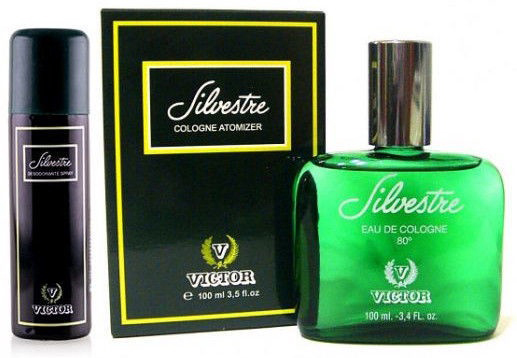 Zestaw Victor Silvestre Eau De Toilette Cologne Spray 100 ml + Silvestre Deodorant Spray 200 ml (8420229962514)