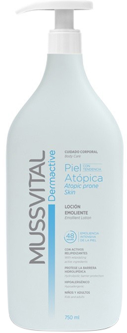 Mleko do twarzy Mussvital Derma Atopic Skin Milk 750 ml (8430442006575)
