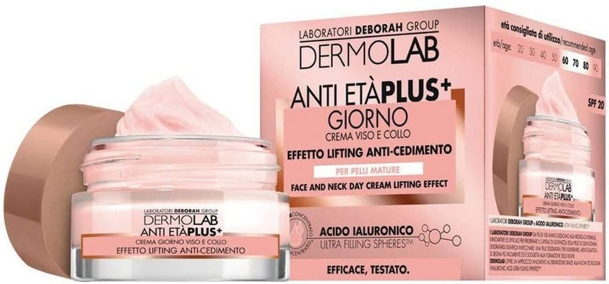 Krem do twarzy Dermolab Face And Neck Day Cream Lifting Effect 50 ml (8009518354041)