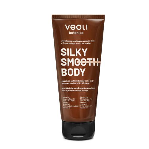 VEOLI Silky Smooth Body Wygładzająco-nawilżająca maska-peeling 2w1 z betainą, 180ml