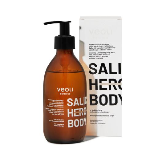 VEOLI Salic Hero Body Oczyszczająco-złuszczający żel do mycia ciała z kwasem salicylowym, 280ml