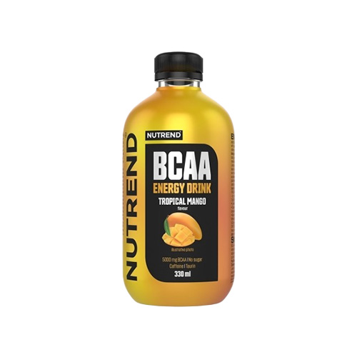 NUTREND BCAA Energy Drink - 330ml - Tropical Mango - Odżywki około treningowe