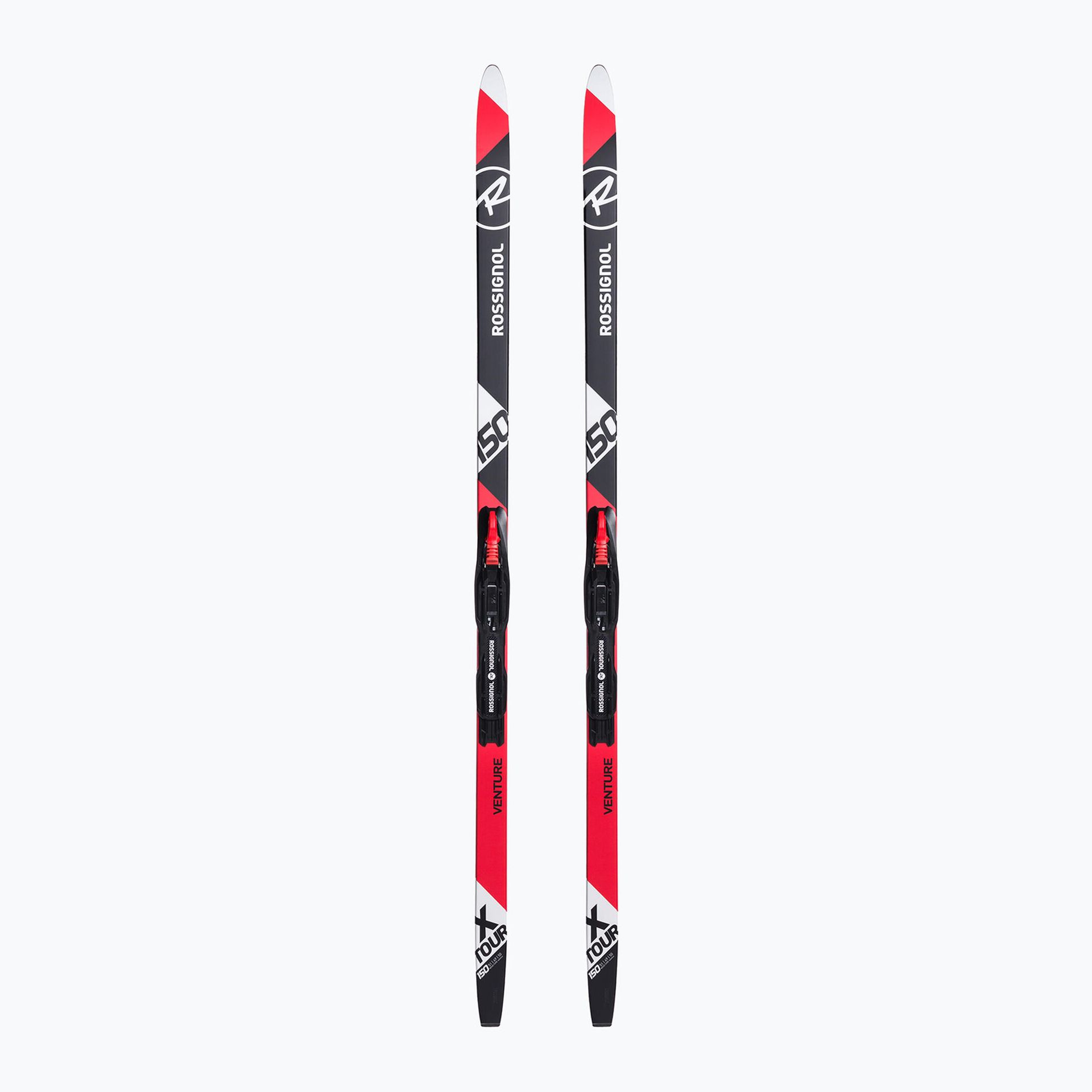 Narty biegowe dziecięce Rossignol Xt-Vent WXLS LS) + Tour SI czarno-czerwone RHIWC13 150 cm