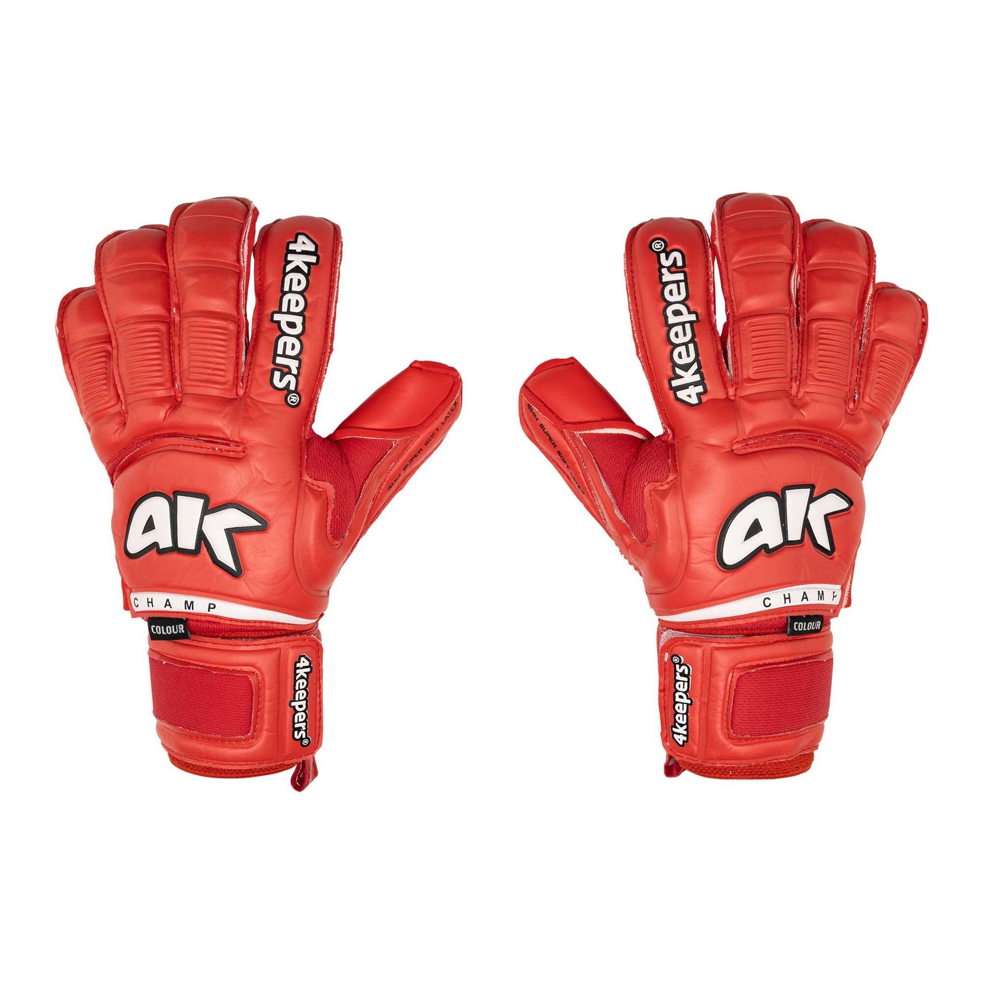 Rękawice bramkarskie męskie 4keepers CHAMP COLOUR RED VI RF2G