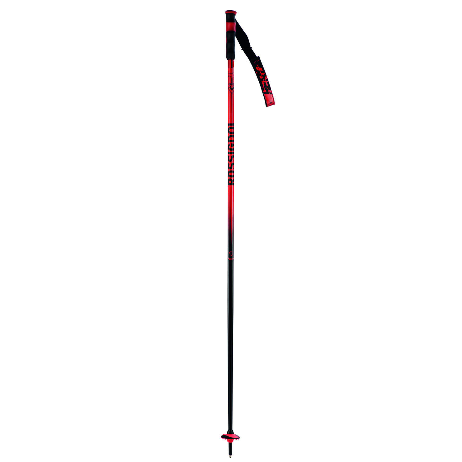 Kije narciarskie Rossignol Hero Sl czarno-czerwone RDL1030  125 cm